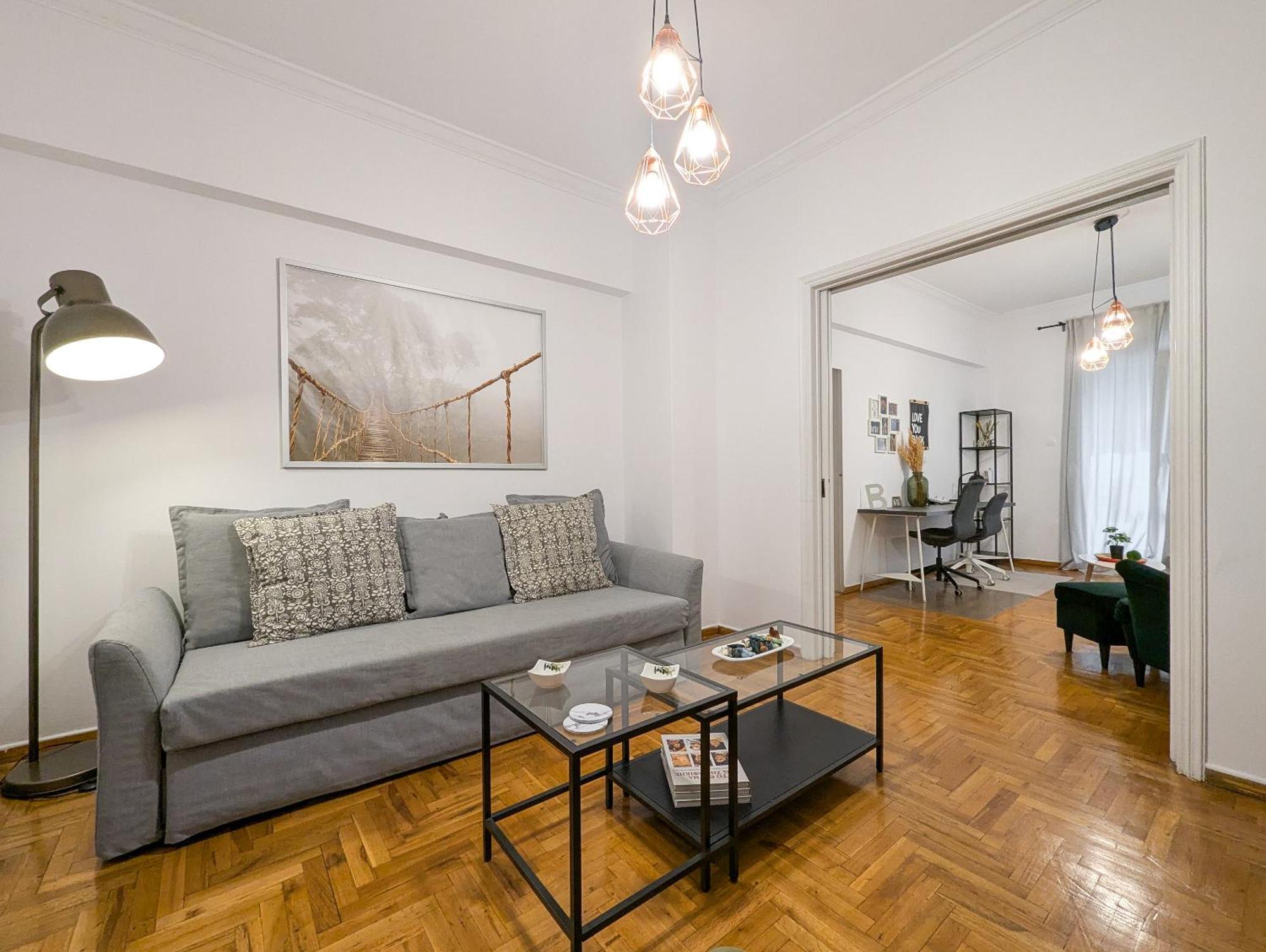 Spacious Apt For 5 Guests Next To Acropolis&Metro Atina Dış mekan fotoğraf