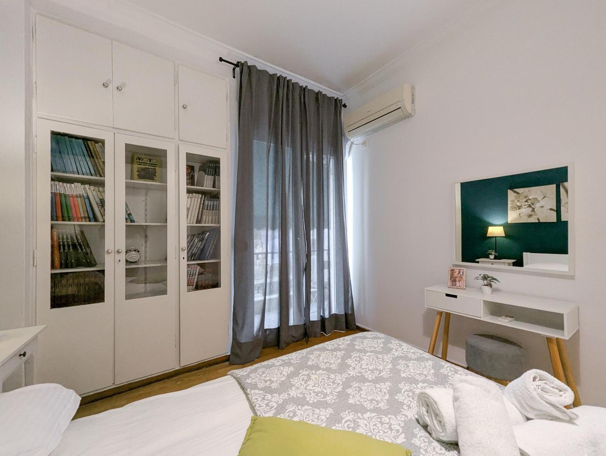 Spacious Apt For 5 Guests Next To Acropolis&Metro Atina Dış mekan fotoğraf