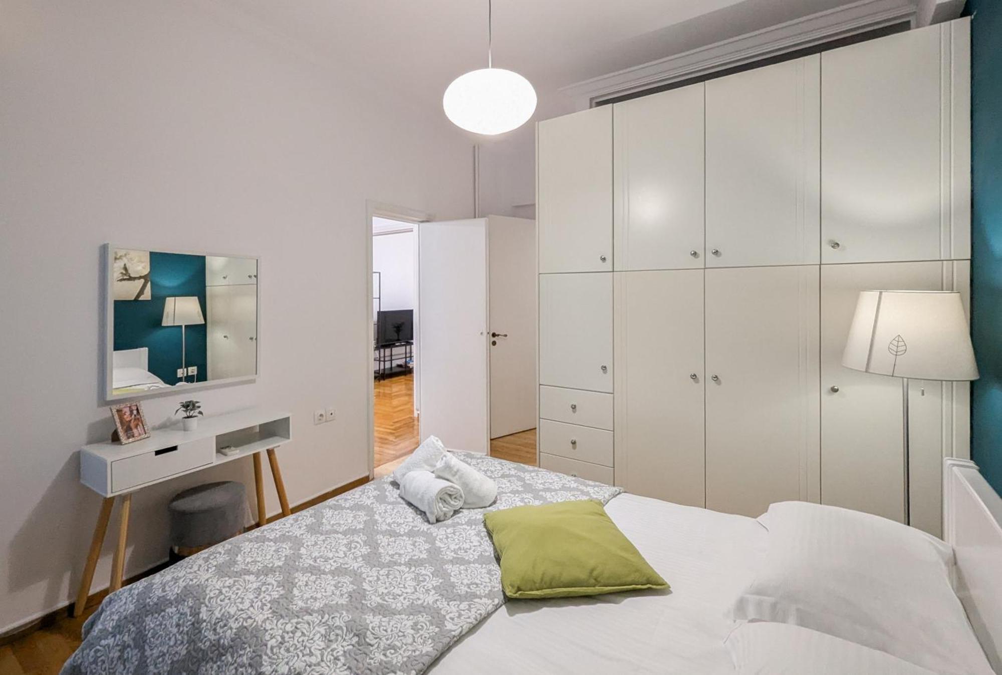 Spacious Apt For 5 Guests Next To Acropolis&Metro Atina Dış mekan fotoğraf